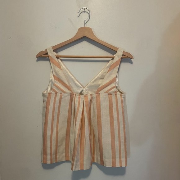 Anthropologie Striped Cropped Tank - Picture 3 of 3